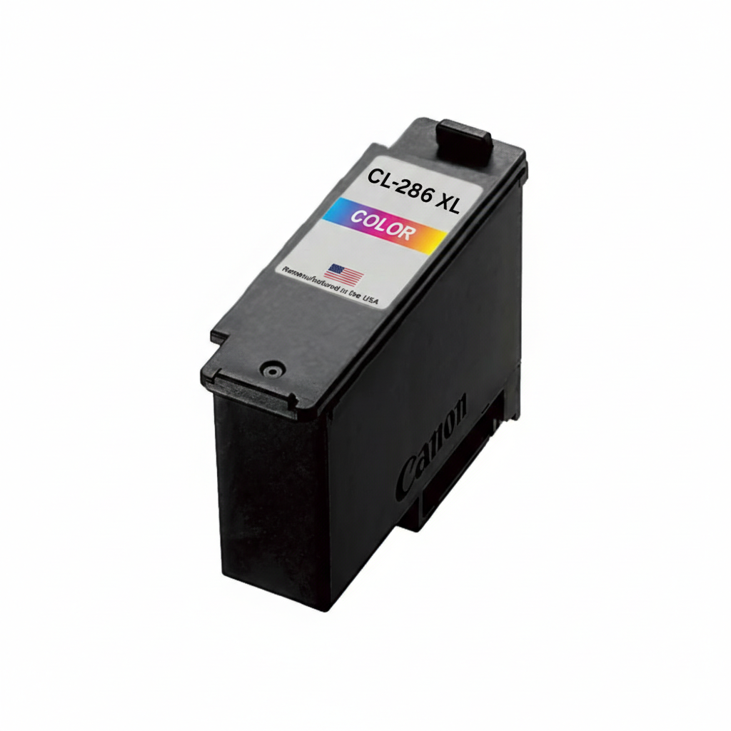 JIT Brand for Canon CL-286XL Color Remanufactured in the USA Ink Cartridges