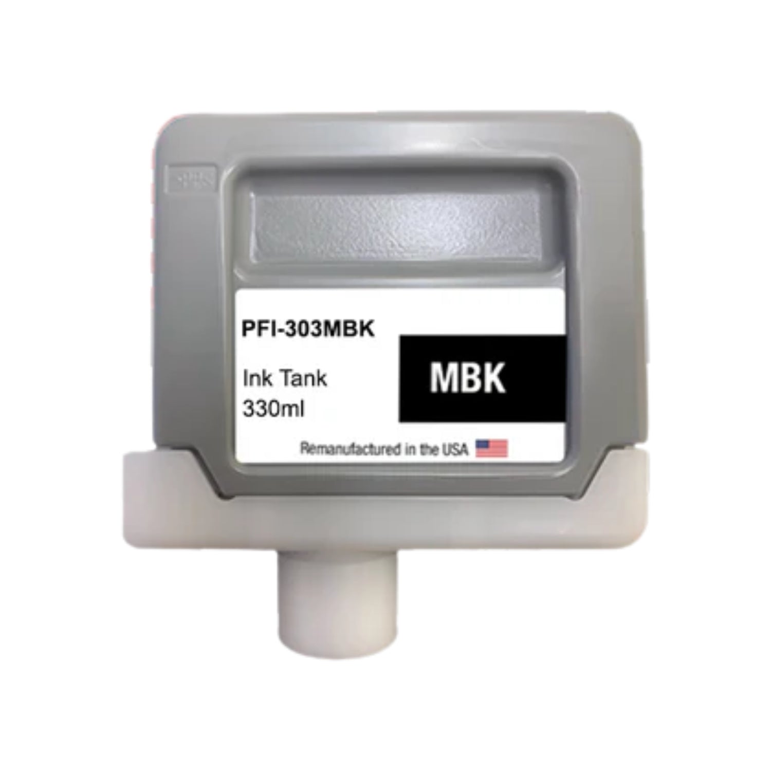 JIT Brand for Canon PFI-303 330ML Matte Black Remanufactured in the USA Ink Cartridge