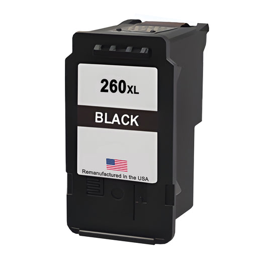 JIT Brand for Canon PG-260XL 260 XL Black Remanufactured in the USA Ink Cartridge