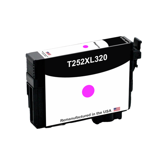 JIT Brand for Epson T252XL Magenta Remanufactured in the USA Ink Cartridges