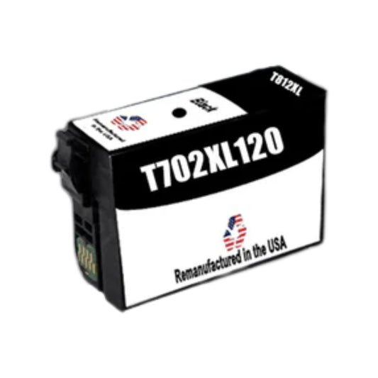 JIT Brand for Epson T702XL Black Remanufactured in the USA Ink Cartridge