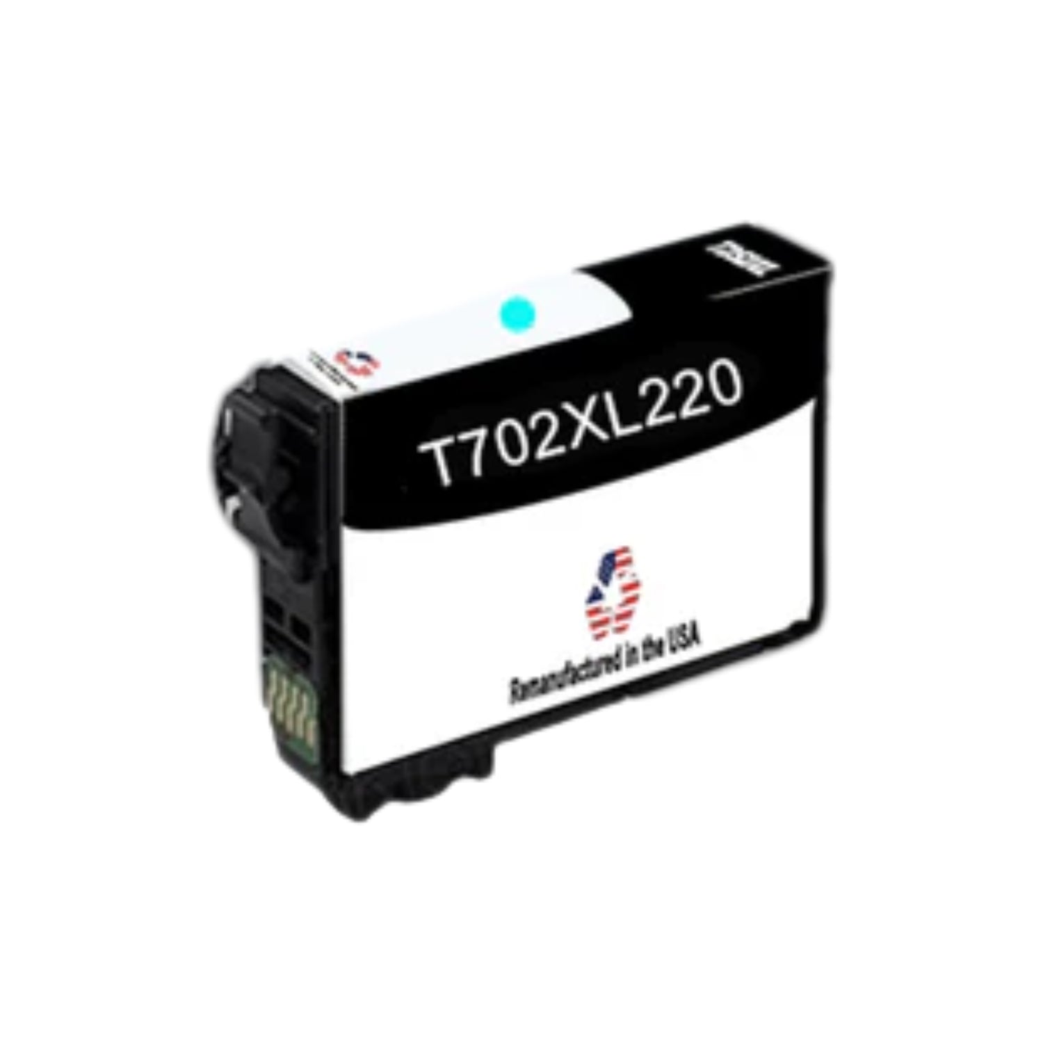 JIT Brand for Epson T702XL Cyan Remanufactured in the USA Ink Cartridge