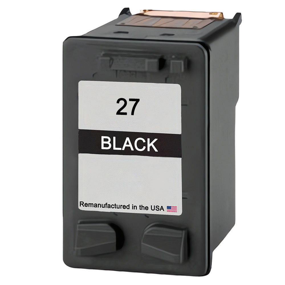 JIT Brand for HP 27 (C8727AN) Black Remanufactured in the USA Ink Cartridge