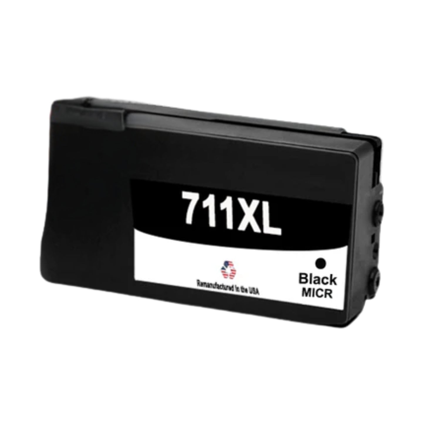 JIT Brand for HP 711XL (CZ133A) Black MICR Remanufactured in the USA Ink Cartridge