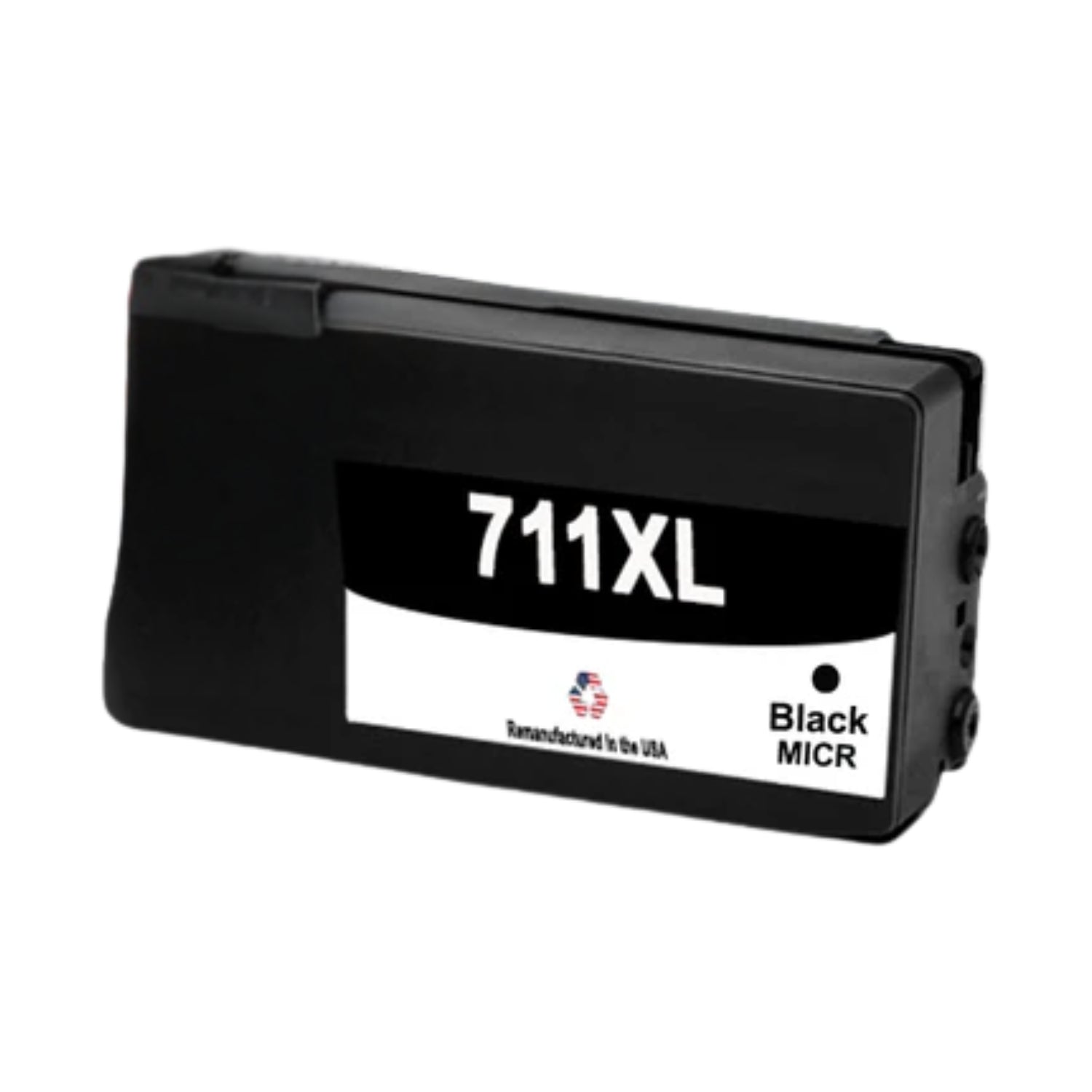 JIT Brand for HP 711XL (CZ133A) Black MICR Remanufactured in the USA Ink Cartridge