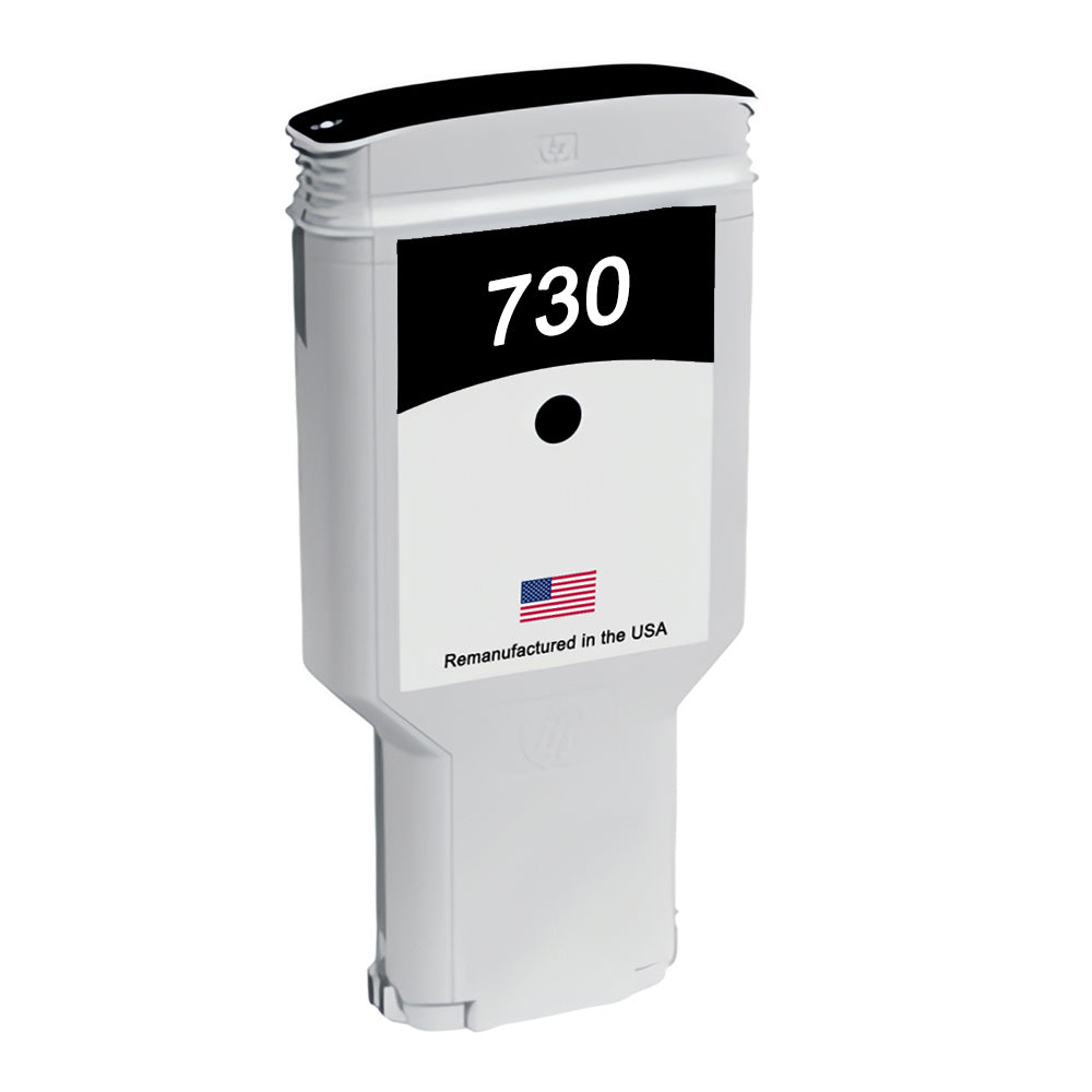 JIT Brand for HP 730 300ML (P2V71A) Matte Black Remanufactured in the USA Ink Cartridge