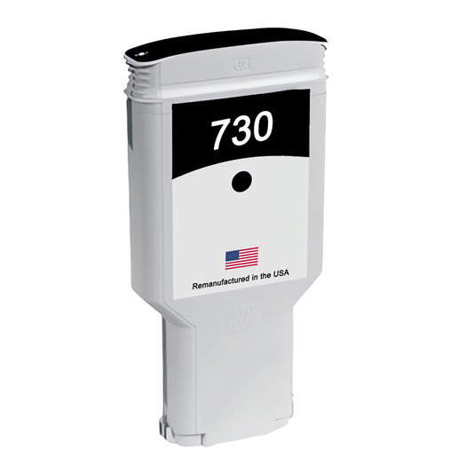 JIT Brand for HP 730 300ML (P2V71A) Matte Black Remanufactured in the USA Ink Cartridge