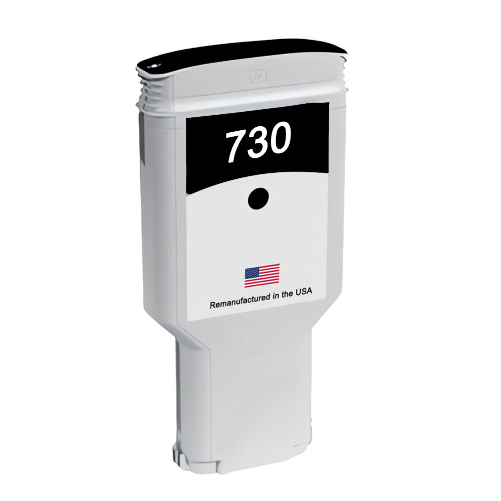 JIT Brand for HP 730 300ML (P2V73A) Photo Black Remanufactured in the USA Ink Cartridge