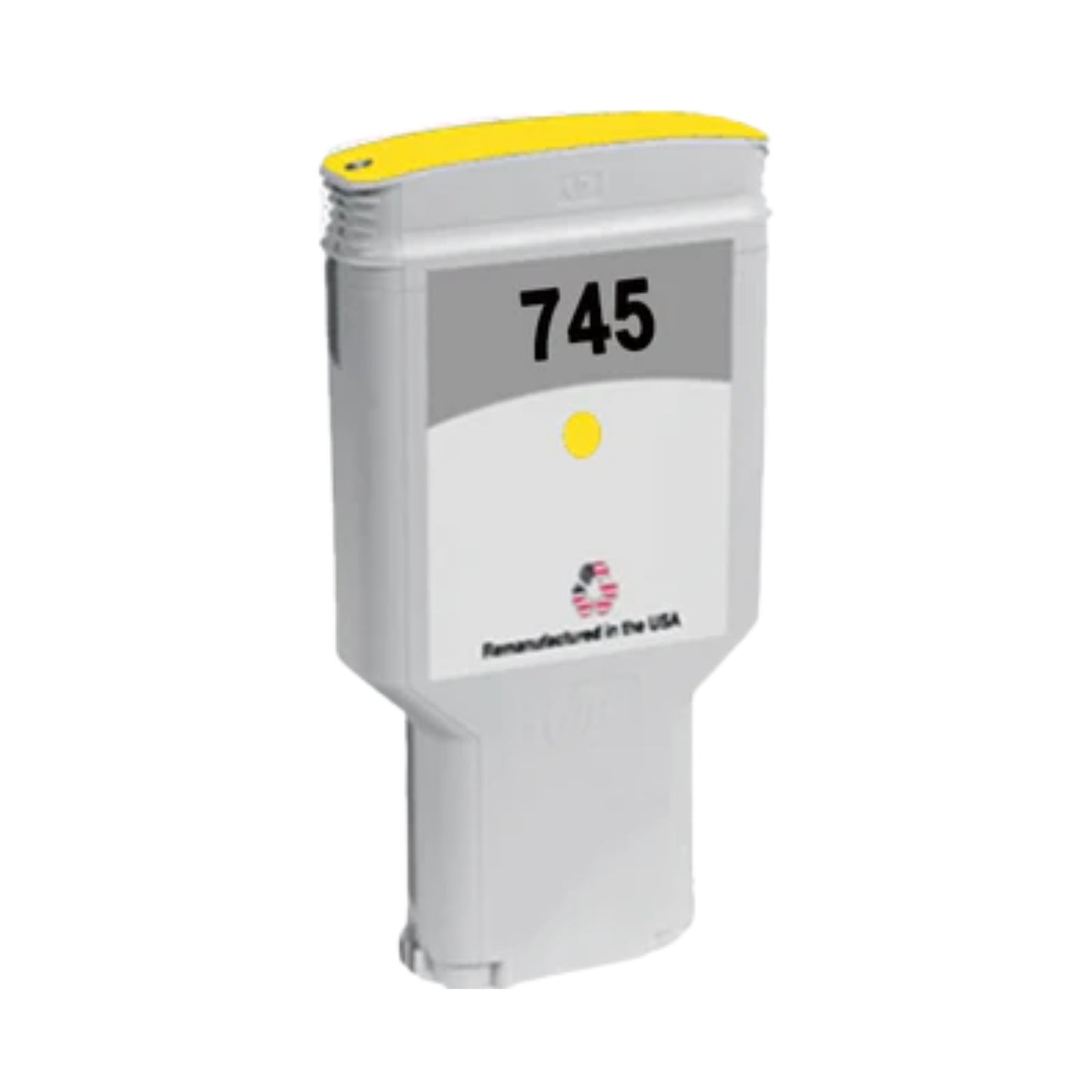 JIT Brand for HP 745 300mL (F9K02A) Yellow Remanufactured in the USA Ink Cartridge