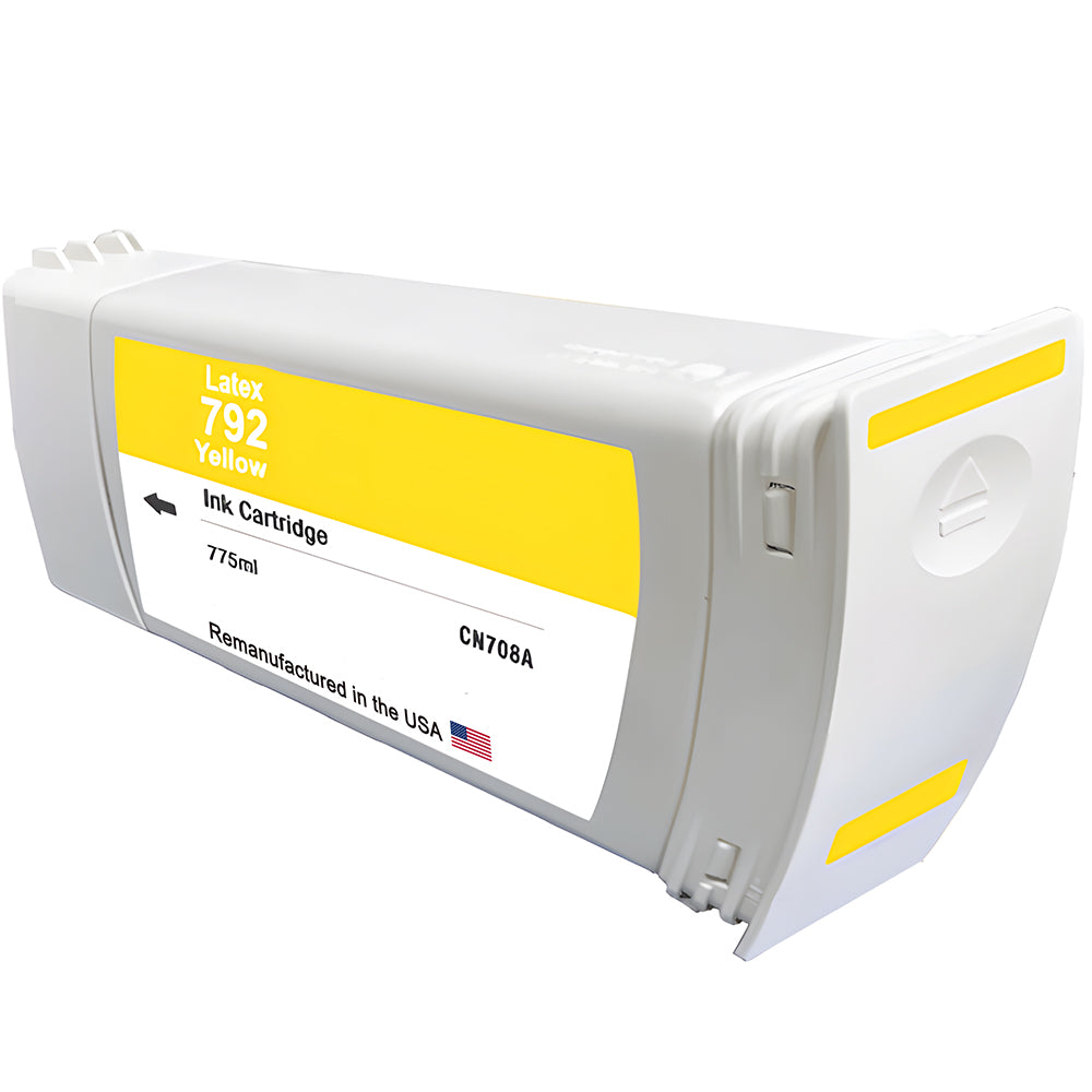 JIT Brand for HP 792 775mL (CN708A) Yellow Remanufactured in the USA Ink Cartridge