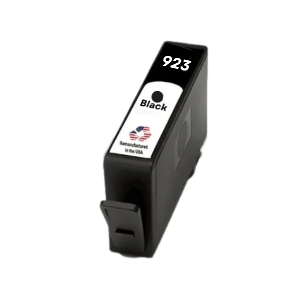 JIT Brand for HP 923 (4K0T3LN) Black Remanufactured in the USA Ink Cartridge
