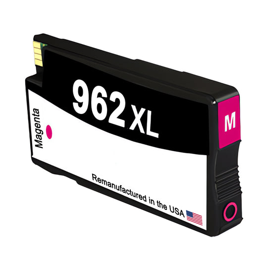 JIT Brand for HP 962XL (3JA01AN) Magenta Remanufactured in the USA Ink Cartridge