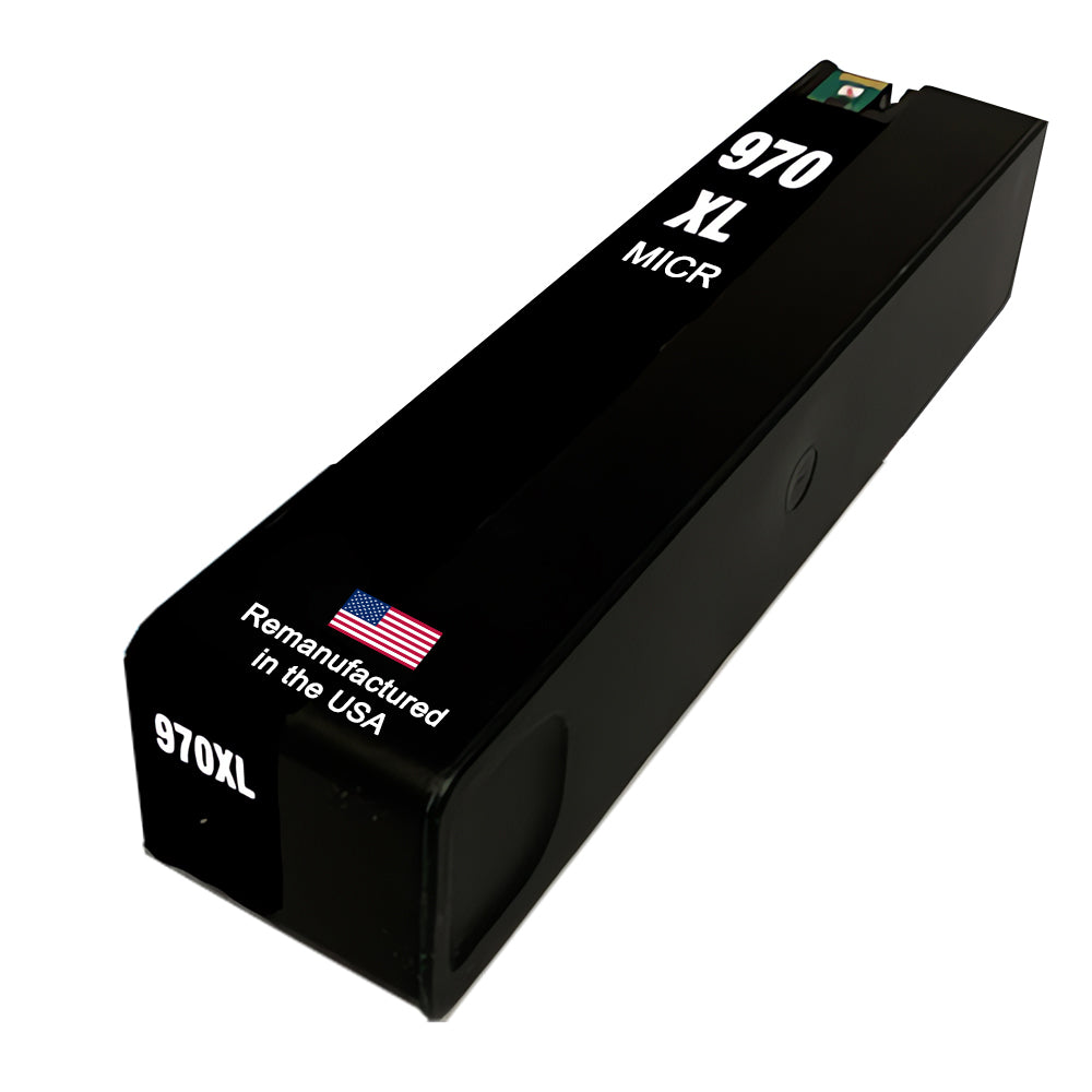 JIT Brand for HP 970XL (CN625AM) Black MICR Remanufactured in the USA Ink Cartridge