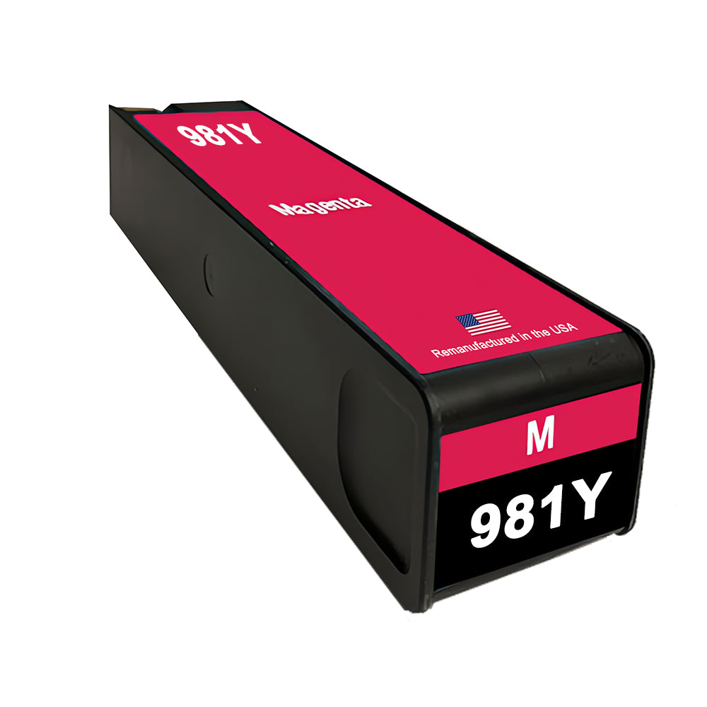 JIT Brand for HP 981Y (L0R14A) Magenta Remanufactured in the USA Ink Cartridge