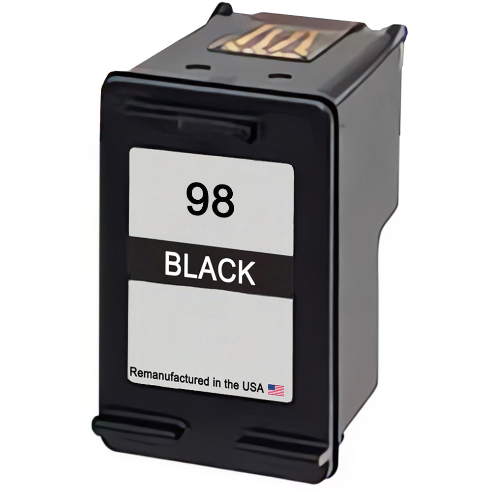 JIT Brand for HP 98 (C9364WN) Black Remanufactured in the USA Ink Cartridge