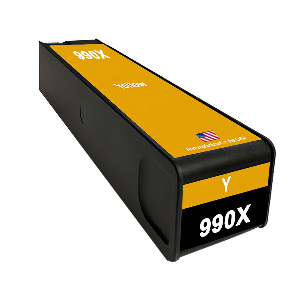 JIT Brand for HP 990X (M0J97AN) Yellow Remanufactured in the USA Ink Cartridge
