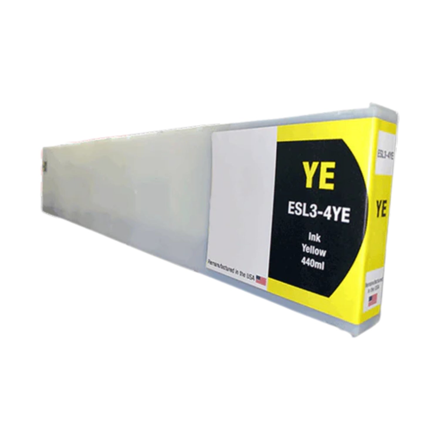 JIT Brand for Roland ESL3-4YE 440mL Yellow Remanufactured in the USA Ink Cartridge