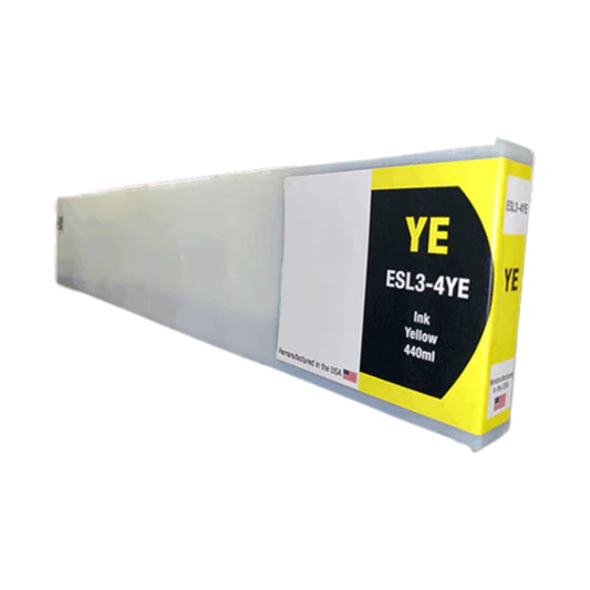 JIT Brand for Roland ESL3-4YE 440mL Yellow Remanufactured in the USA Ink Cartridge