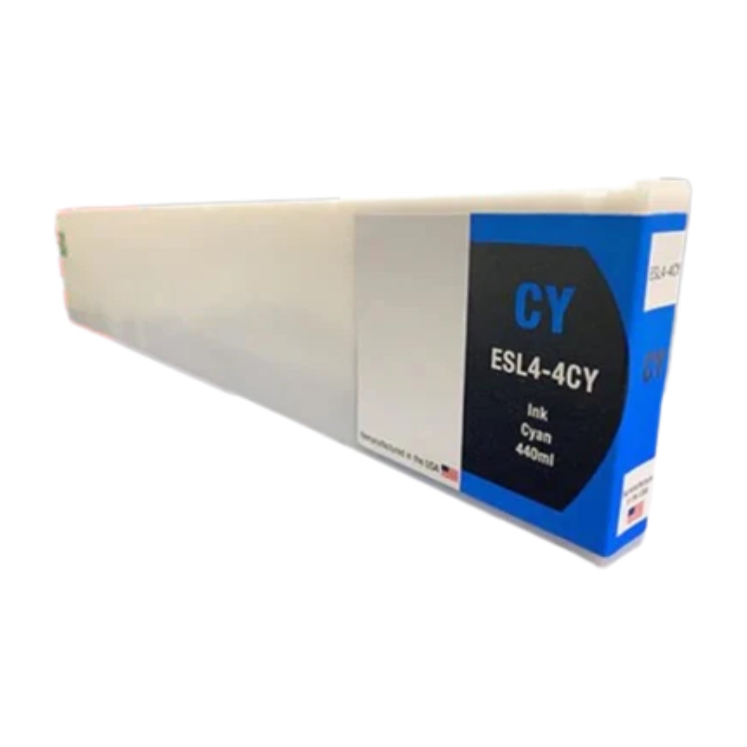 JIT Brand for Roland ESL4-4CY 440mL Cyan Remanufactured in the USA Ink Cartridge