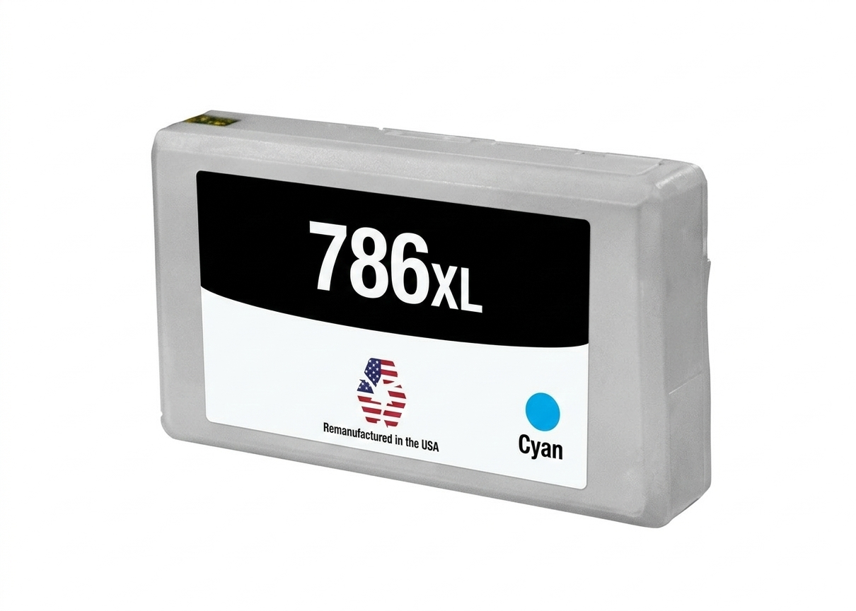 JIT for Epson T786XL Cyan Remanufactured in the USA Ink Cartridge, T786XL220