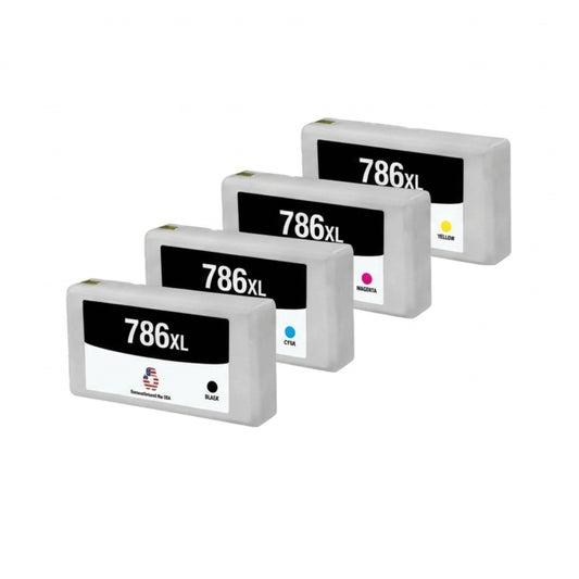 JIT for Epson T786XL Yellow Remanufactured in the USA Ink Cartridge, T786XL-BCS