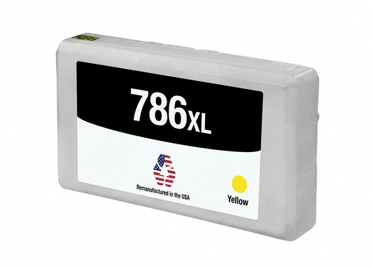 JIT for Epson T786XL Yellow Remanufactured in the USA Ink Cartridge, T786XL420