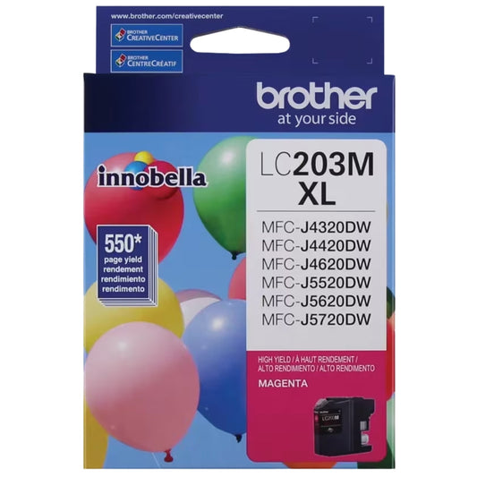 Brother LC203MXL High Yield Magenta Ink Cartridge