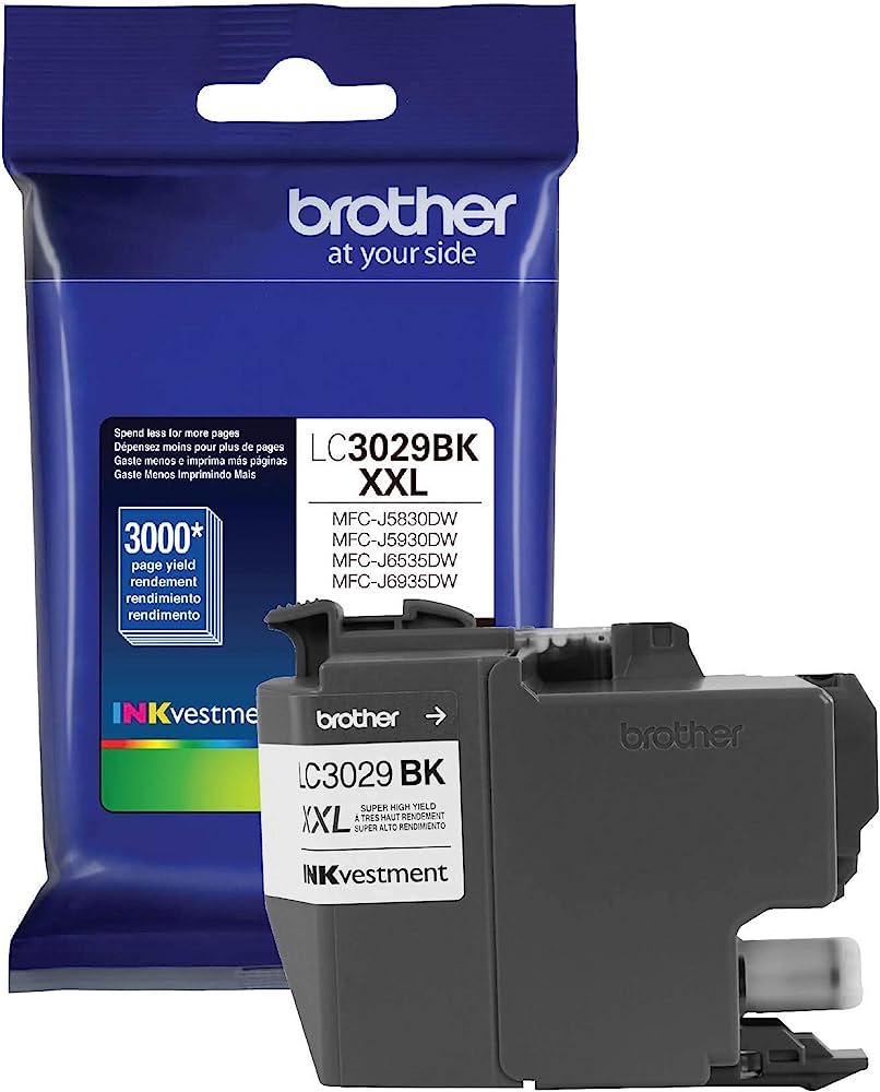 Brother LC3029BK High-Yield Black Ink Cartridge