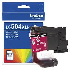 Original Brother LC504XL High Yield Magenta Ink Cartridge