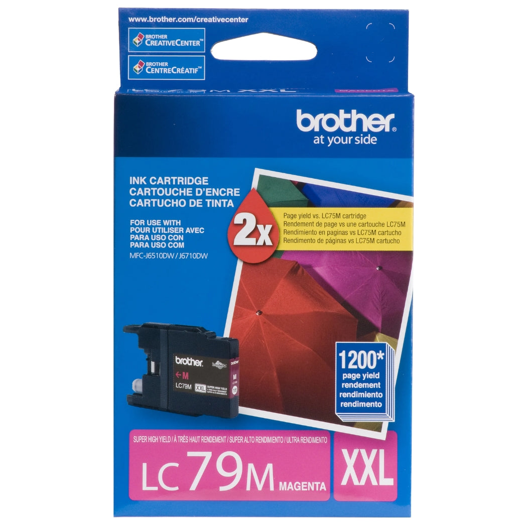 Original Brother LC79 Magenta Ink Cartridge
