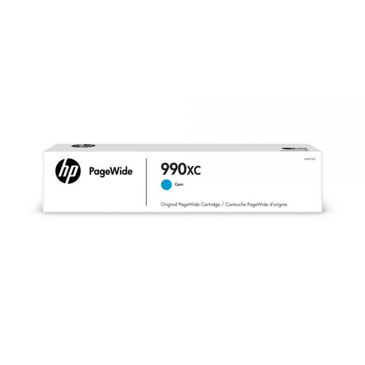 Genuine HP 990XC High-Yield Cyan PageWide Ink Cartridge, M0K05XC