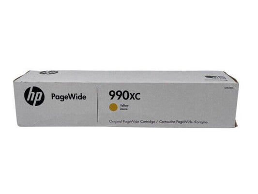 Genuine HP 990XC High-Yield Yellow PageWide Ink Cartridge, M0K24XC