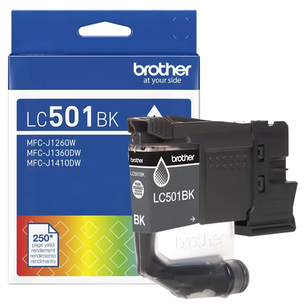 Original Brother LC501 Standard Yield Black Ink Cartridge