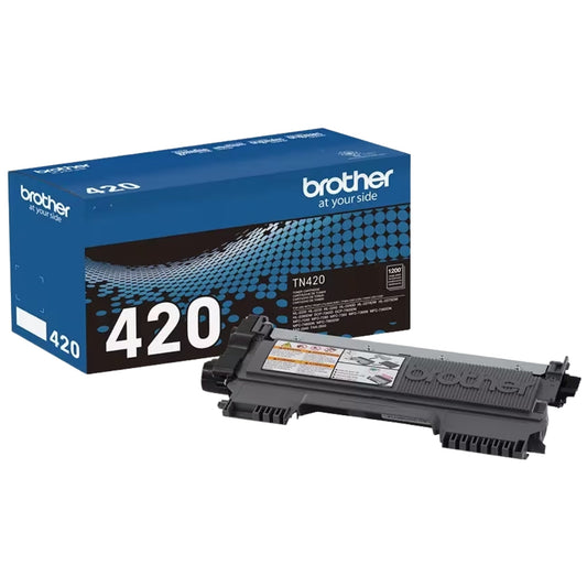Original Brother TN420 Standard Yield Black Toner Cartridge