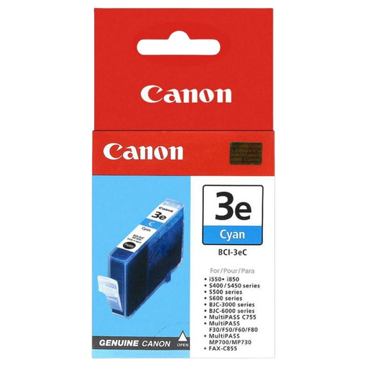 Original Canon BCI-3e Cyan Ink Cartridge