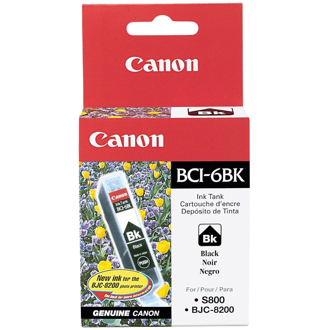 Original Canon BCI-6 Black Ink Cartridge