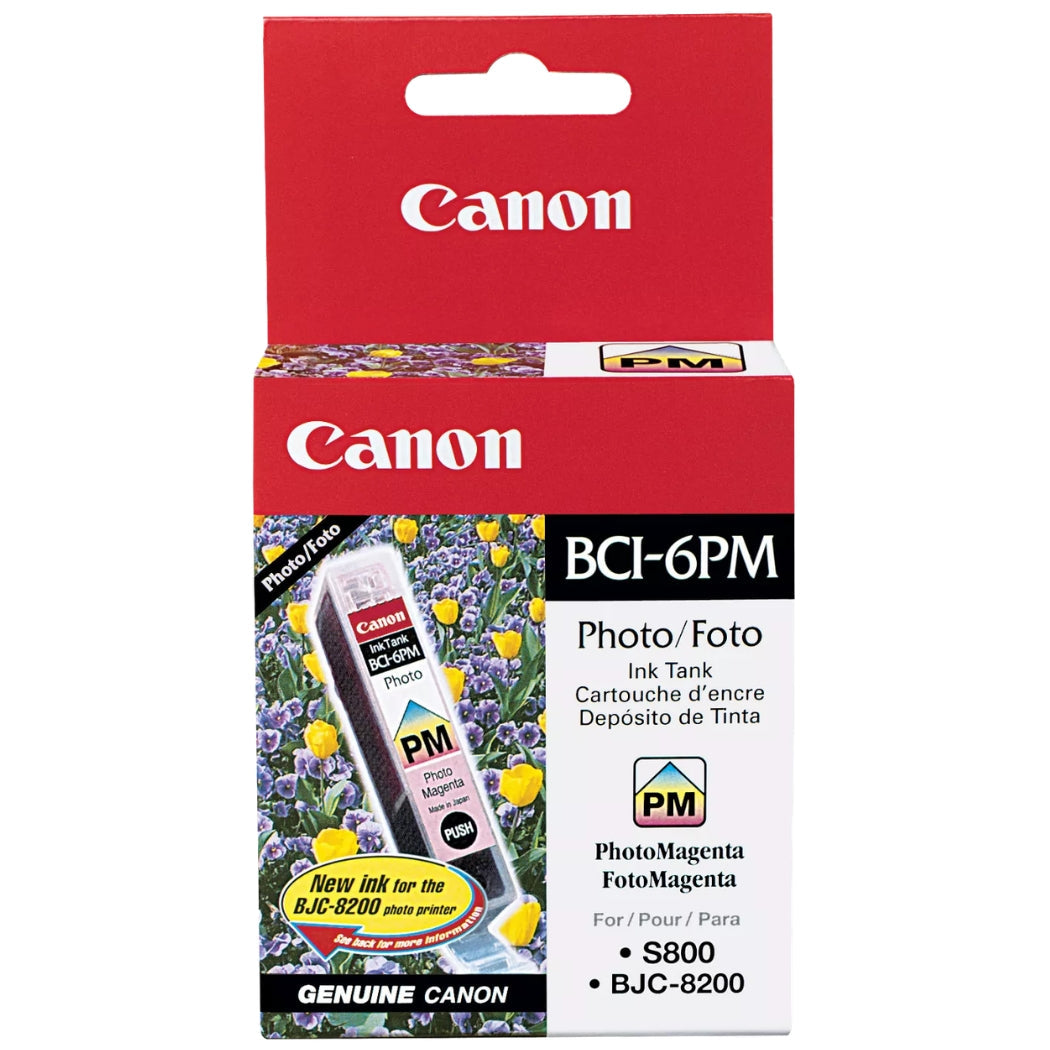 Original Canon BCI-6 Photo Magenta Ink Cartridge