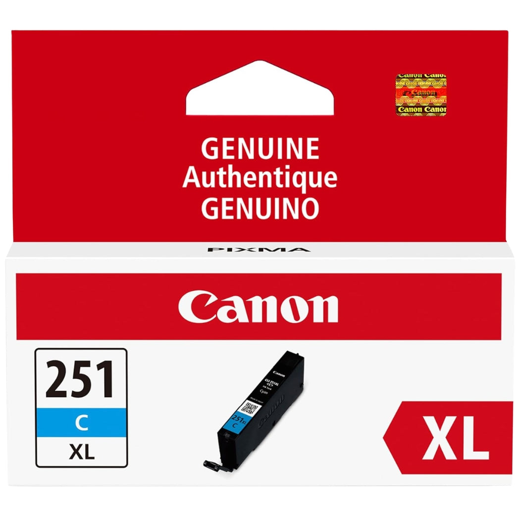 Original Canon CLI-251XL Cyan Ink Cartridge