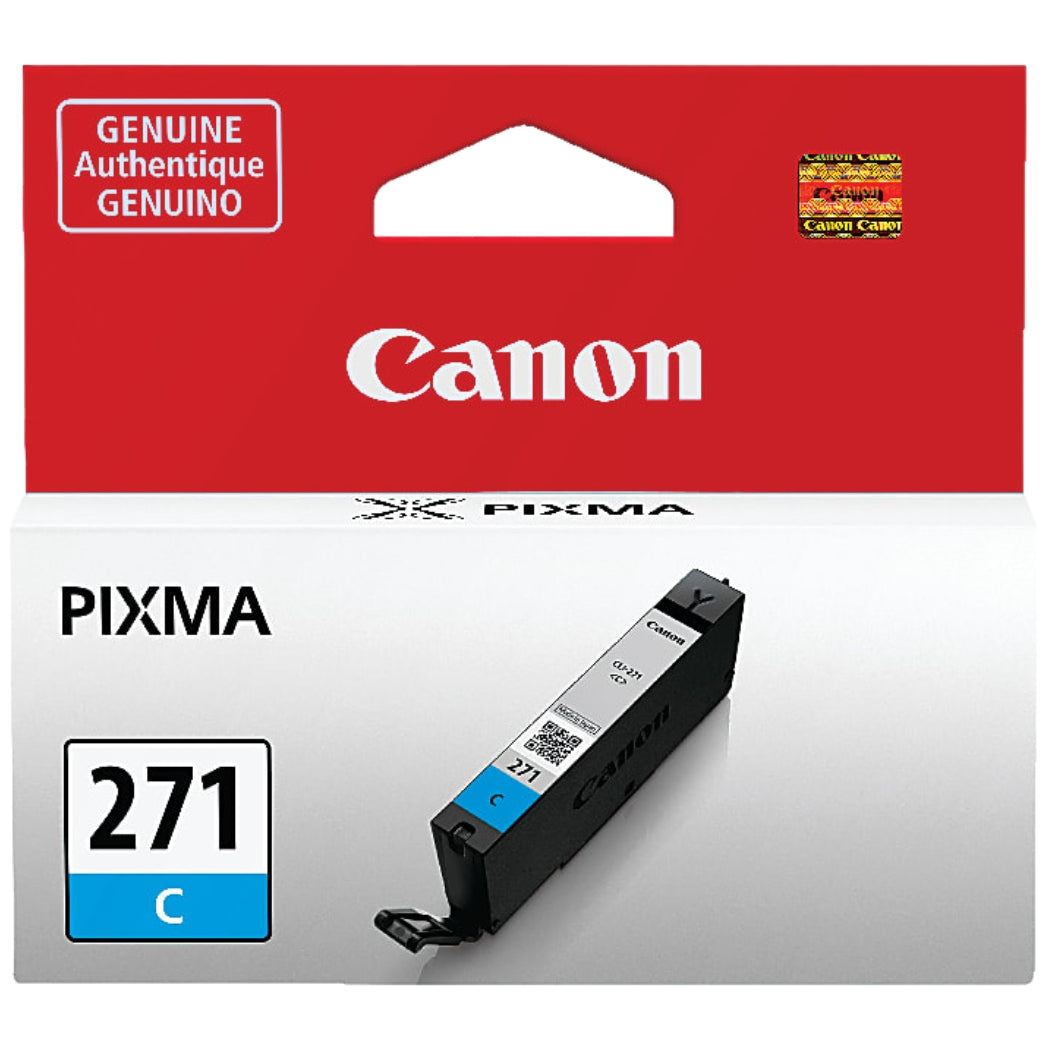 Original Canon CLI-271 Standard Yield Cyan Ink Cartridge