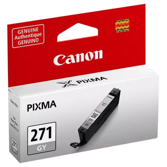 Original Canon CLI-271 Standard Yield Gray Ink Cartridge