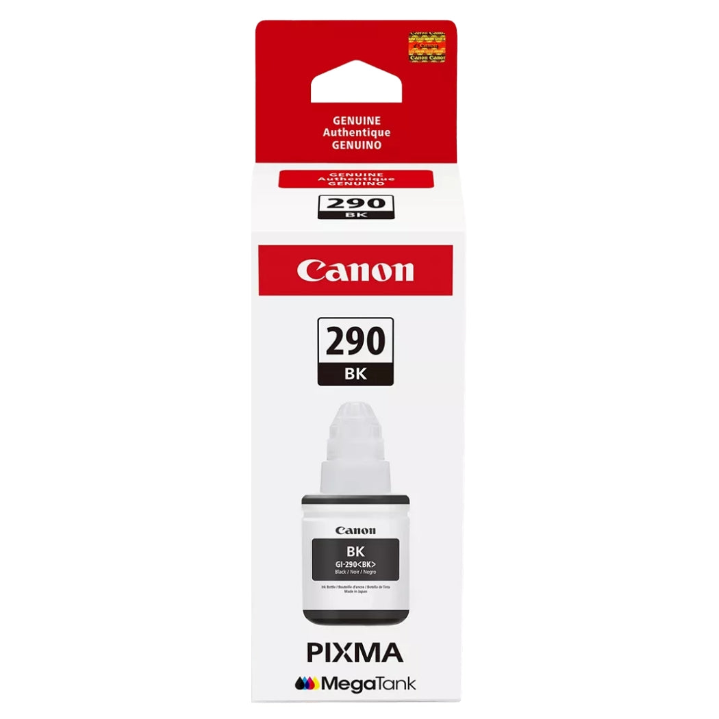 Original Canon GI-290 High Yield Black Ink Bottle, 1595C001