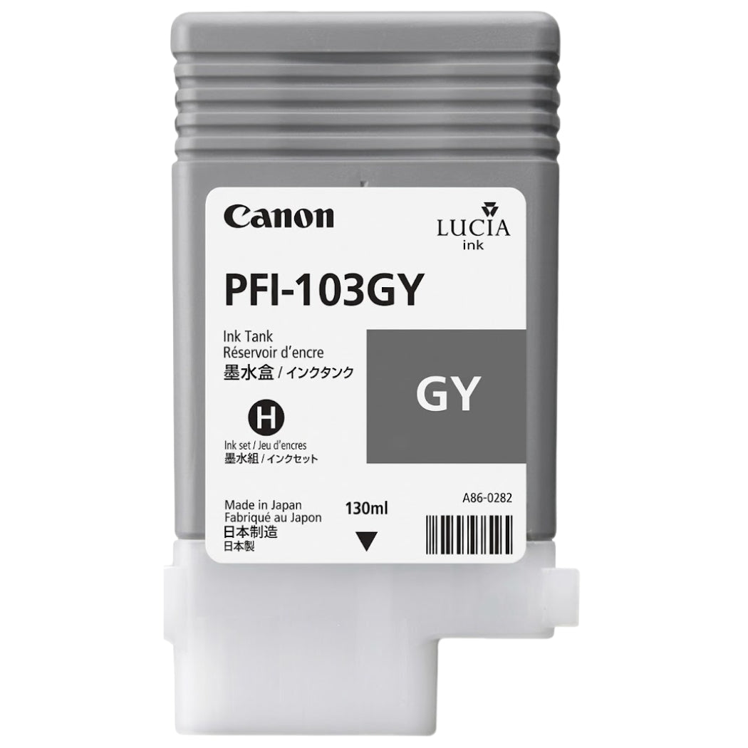 Original Canon PFI-103 PFI-103GY 2213B001AA Grey 130ml Ink Tank