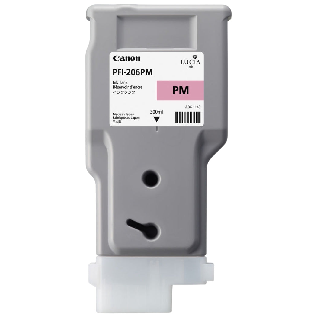 Original Canon PFI-206 300mL Photo Magenta Ink Cartridge