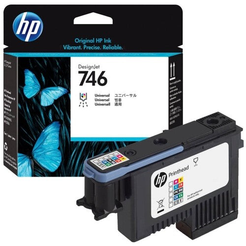 Original HP 746 Standard Yield DesignJet Printhead,P2V25A