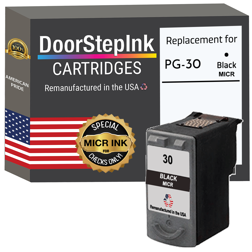  Canon PG-30 Black MICR Ink Cartridge