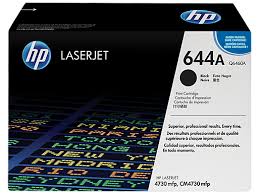 Original HP 644A Standard Yield Black Toner Cartridge, Q6460A