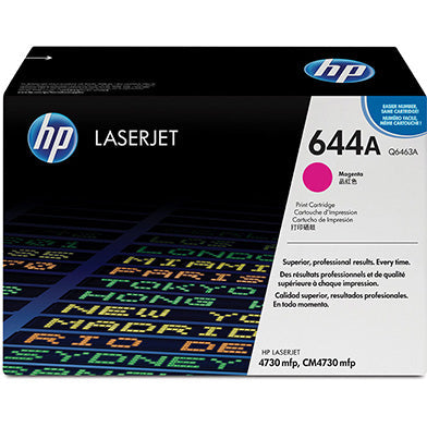 Original HP 644A Standard Yield Magenta Toner Cartridge, Q6463A