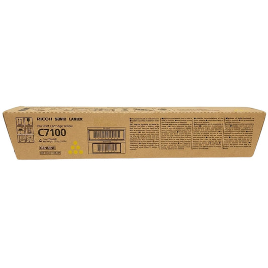 Ricoh C7100 Yellow Toner Cartridge, 828385