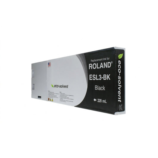 Original Roland ESL3-BK Standard Yield Black Ink Cartridge