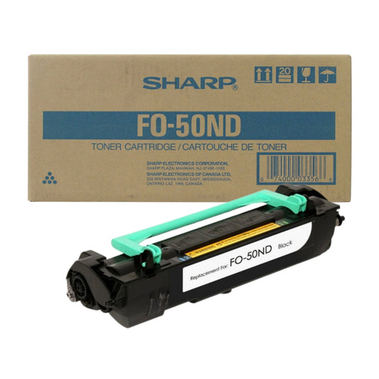 Genuine Sharp F0-50ND Standard Yield Black Toner Cartridge